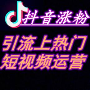 潮阳抖音短视频推广