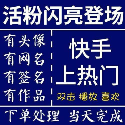 专心！快手粉丝号出售网“黄粱美梦”