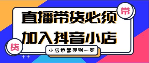 抖音账号直播小店如何运营,抖音账号小店运营是做什么的  第2张